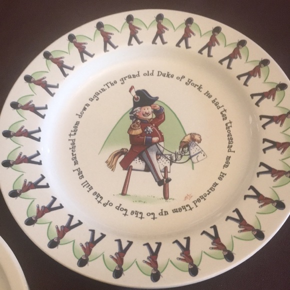 1890 Anderton Pottery England baby set - Picture 3 of 4